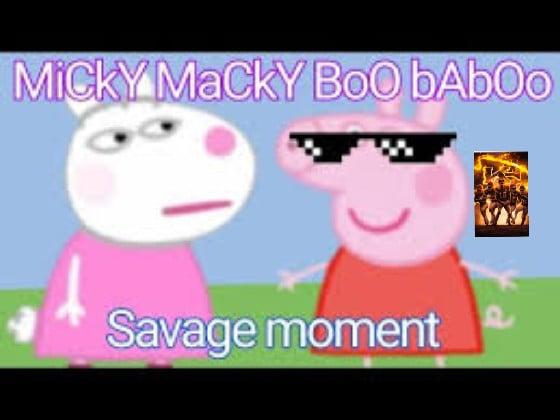 Peppa Pig Miki Maki Boo Ba Boo Song HILARIOUS  1