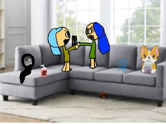 put youre oc on the couch  1 1