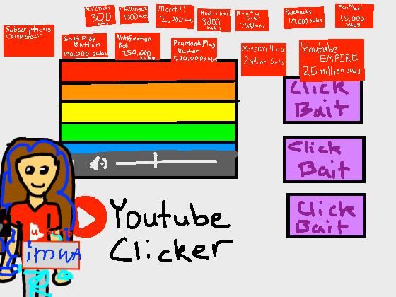 Youtuber Clicker 🎬💻🔔 1