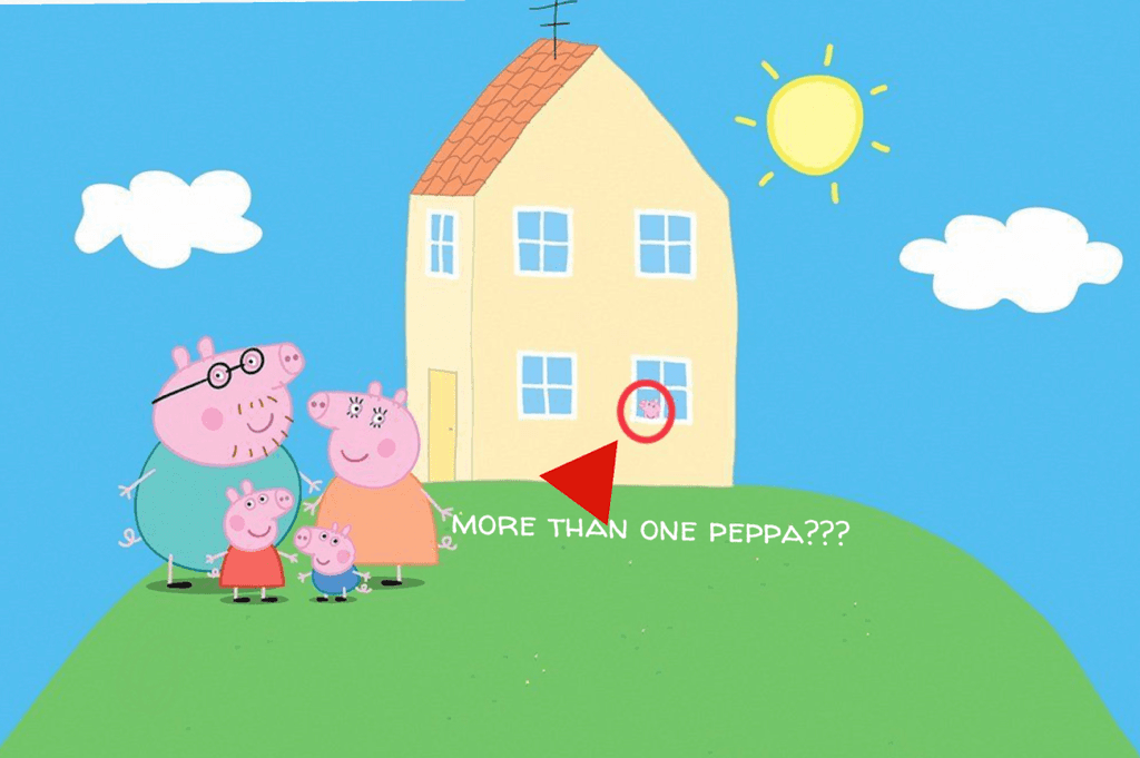 oh more than one peppa? 1