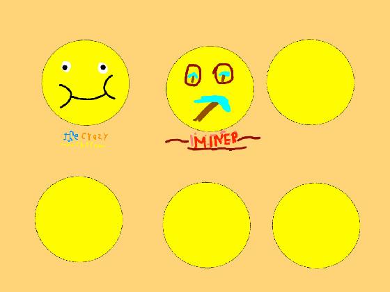 Give dese circles faces 1