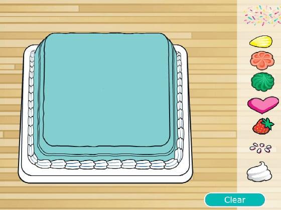 Cake Decorator-Mint Cake