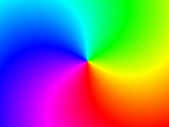rainbow spinner