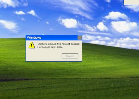 Windows XP Error Simulator 1