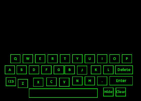 type your text