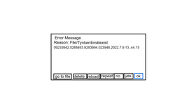 Error Message Test