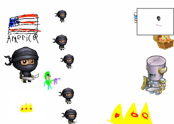 ninja clones vs the bad guy