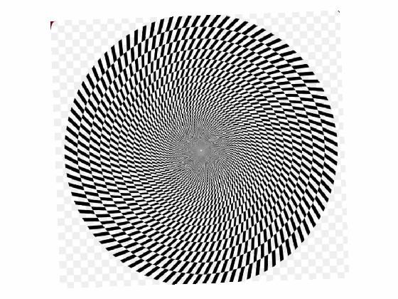 spiral moving backwards
