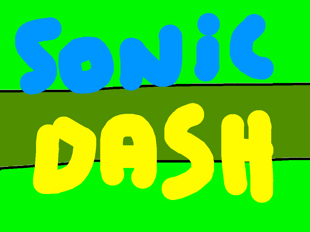 Sonic dash Team running