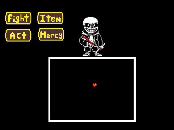 Sans fight but op