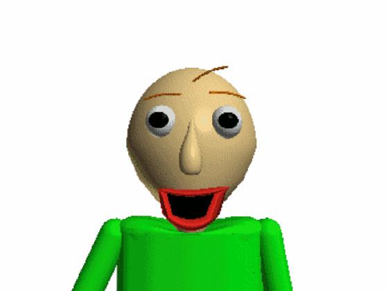 baldis basics in math (with baldi texture talking and angry)