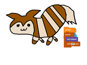 How To Draw Animated Furret Walk