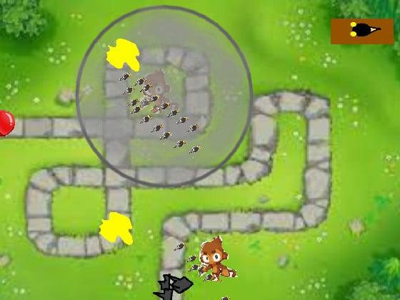 Bloons TD but not