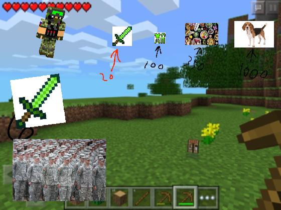 minecraft army cliker
