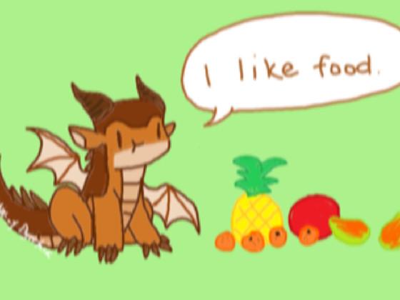 clay likes FOOD!!!!!!!!!!!!!!!! (wings of fire) 1