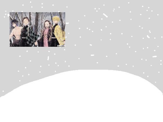 add your oc in the snow