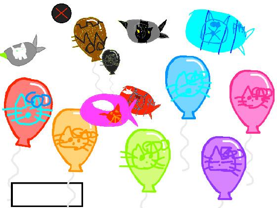 Balloon kitty-pop! to many bloons