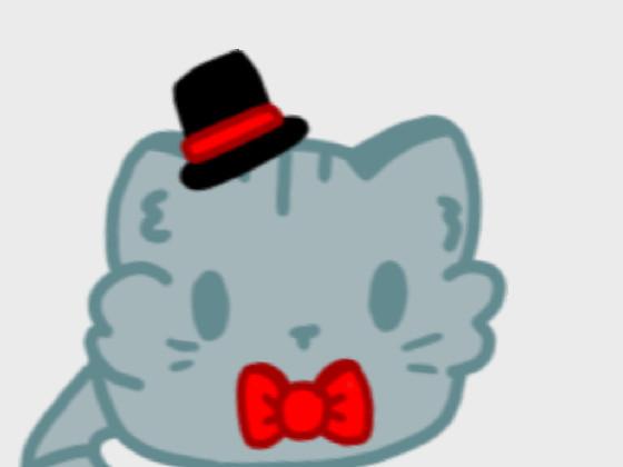 Top Hat Kitty Cat