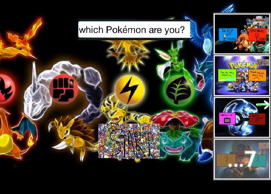 which Pokémon are you?