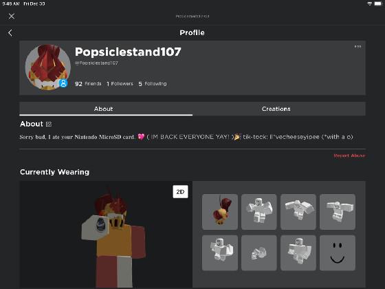 roblox profile