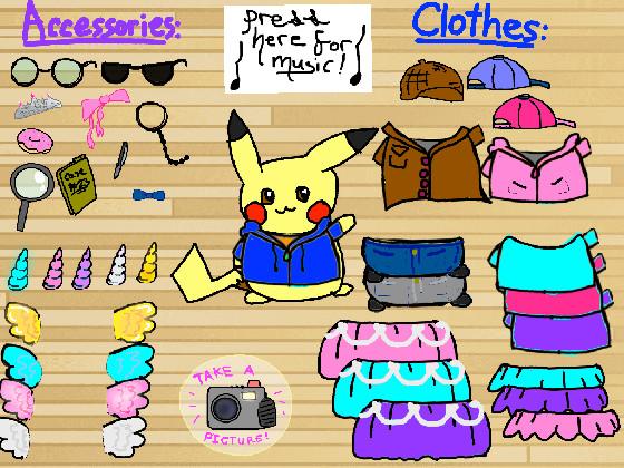 Pikachu Dress-up!  1 2