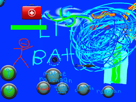 stick man v.s. ailien - copy