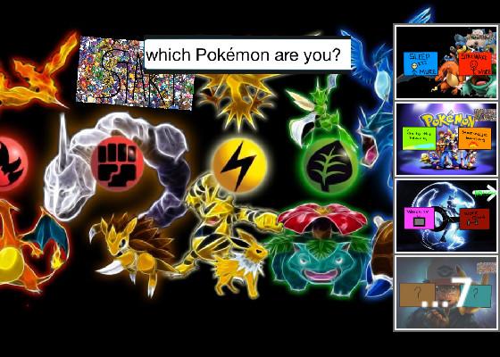 which Pokémon are you? 1