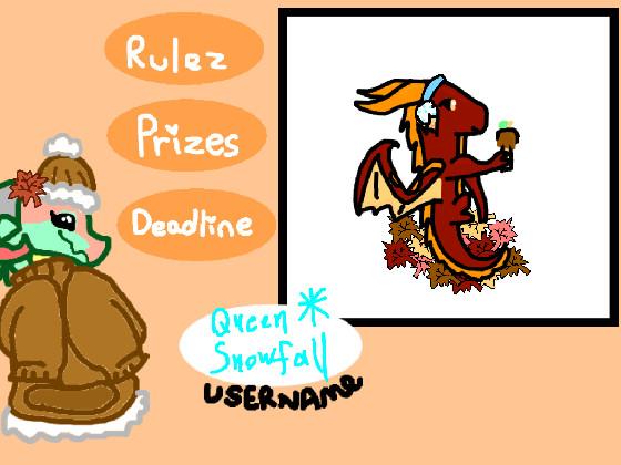 Re: Autumn Art contest!!
