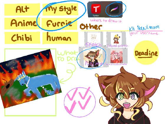Art requests open!(im scared lol) 1
