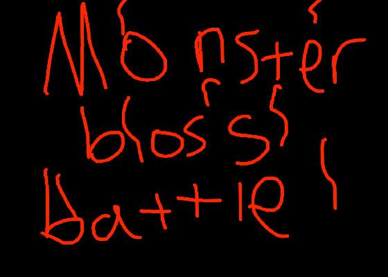 Monster boss battle 1