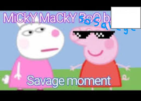 Peppa Pig Miki Maki Boo Ba Boo Song TIK TOK 1