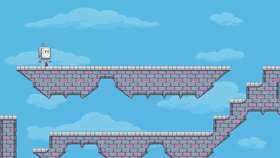 too-hard platformer