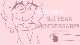 YES YOU KNOW THE DRILL.(3rd year anniversary)