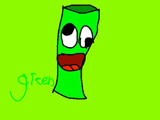 Green from rainbow friends