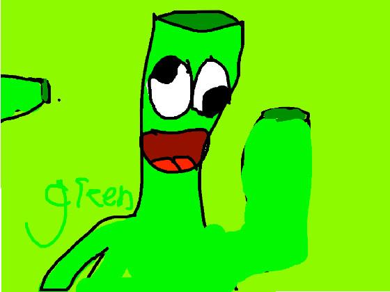 Green from rainbow friends 1