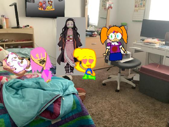 Re: Draw or put a photo of your OC in my bedroom 1 1 1