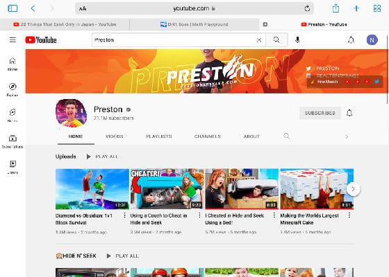 This is what Preston‘s new YouTube logo should look like