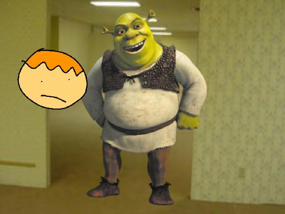 Shrek backrooms horror game (cringe)