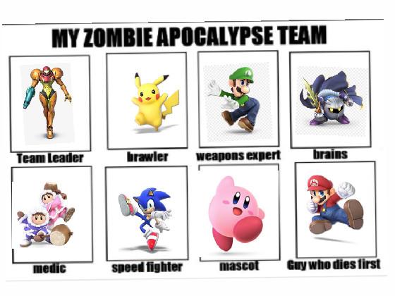 My Zombie Apocalypse Team 1 1