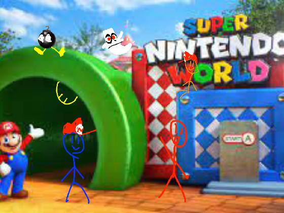add your OC 2 Super Nintendo world
