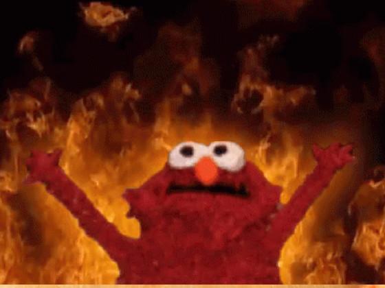 When elmo is a puppet 