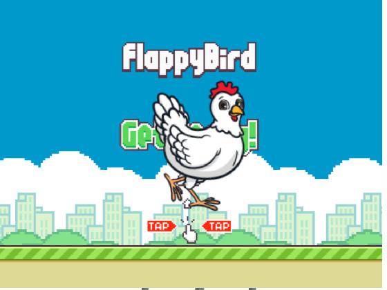 chicken flappy bird