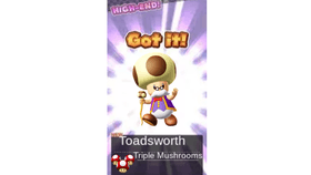 Toadsworth in Mario Kart Tour