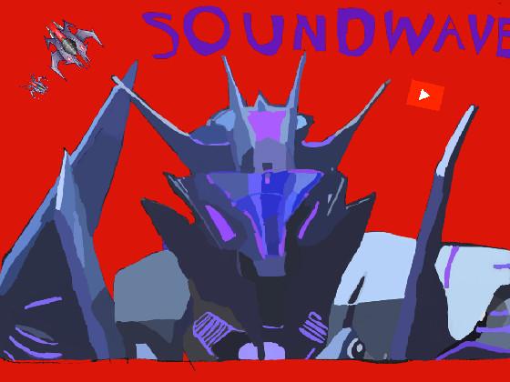 drawing of soundwave