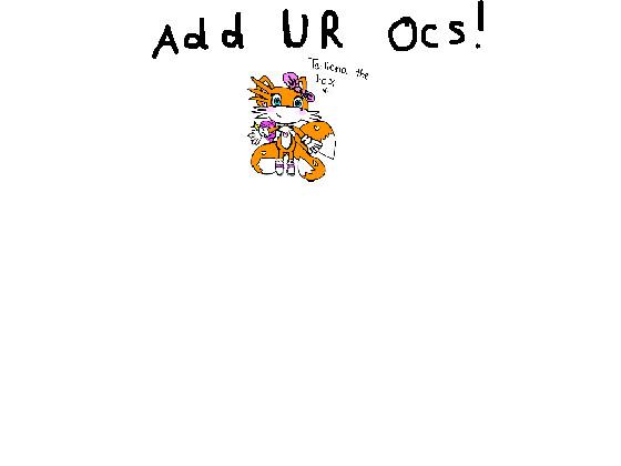 Add your ocs!