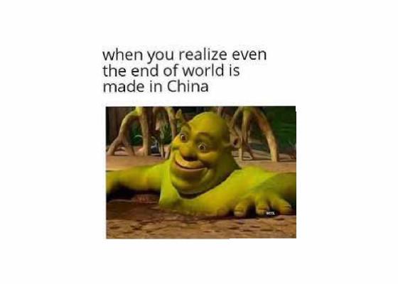 Shrek:made end of the world😂😂