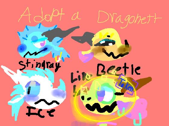 Adopt a Dragonett!  1