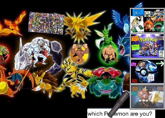 which Pokémon are you? 1 1