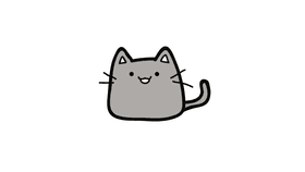 Animation Template cat and kitty
