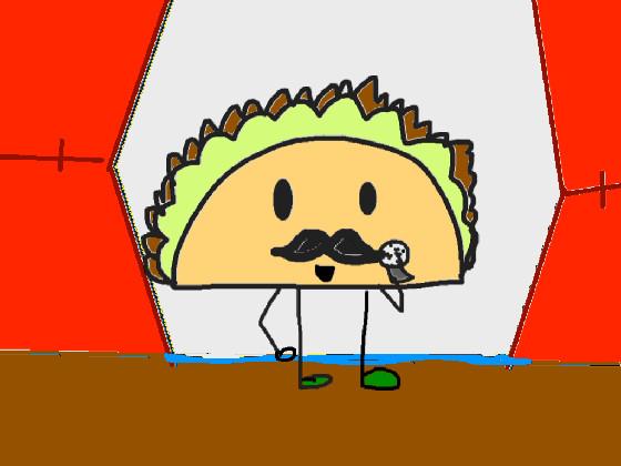 A taco singing a tremendous song 1